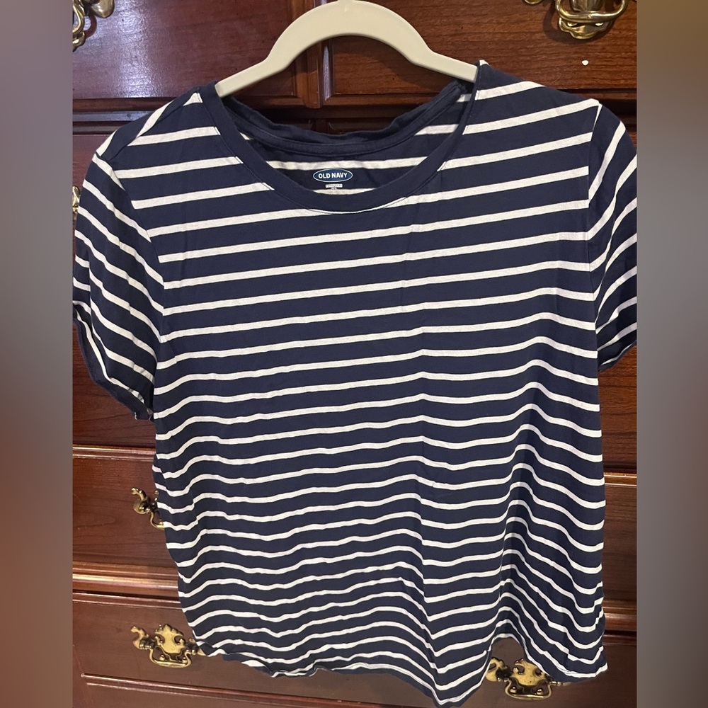 Old Navy stripe top, size 2x